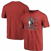 Miami Heat Fanatics Branded Cardinal Star Wars Alliance Tri Blend T-Shirt,baseball caps,new era cap wholesale,wholesale hats